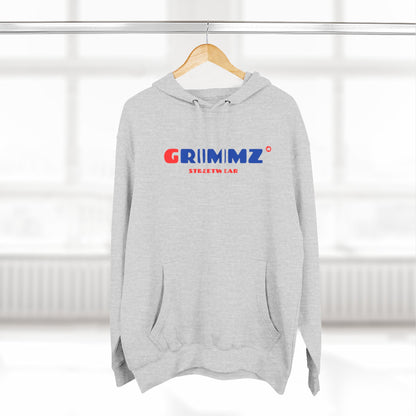 GRIIMZ Bold Red Blue Hoodie