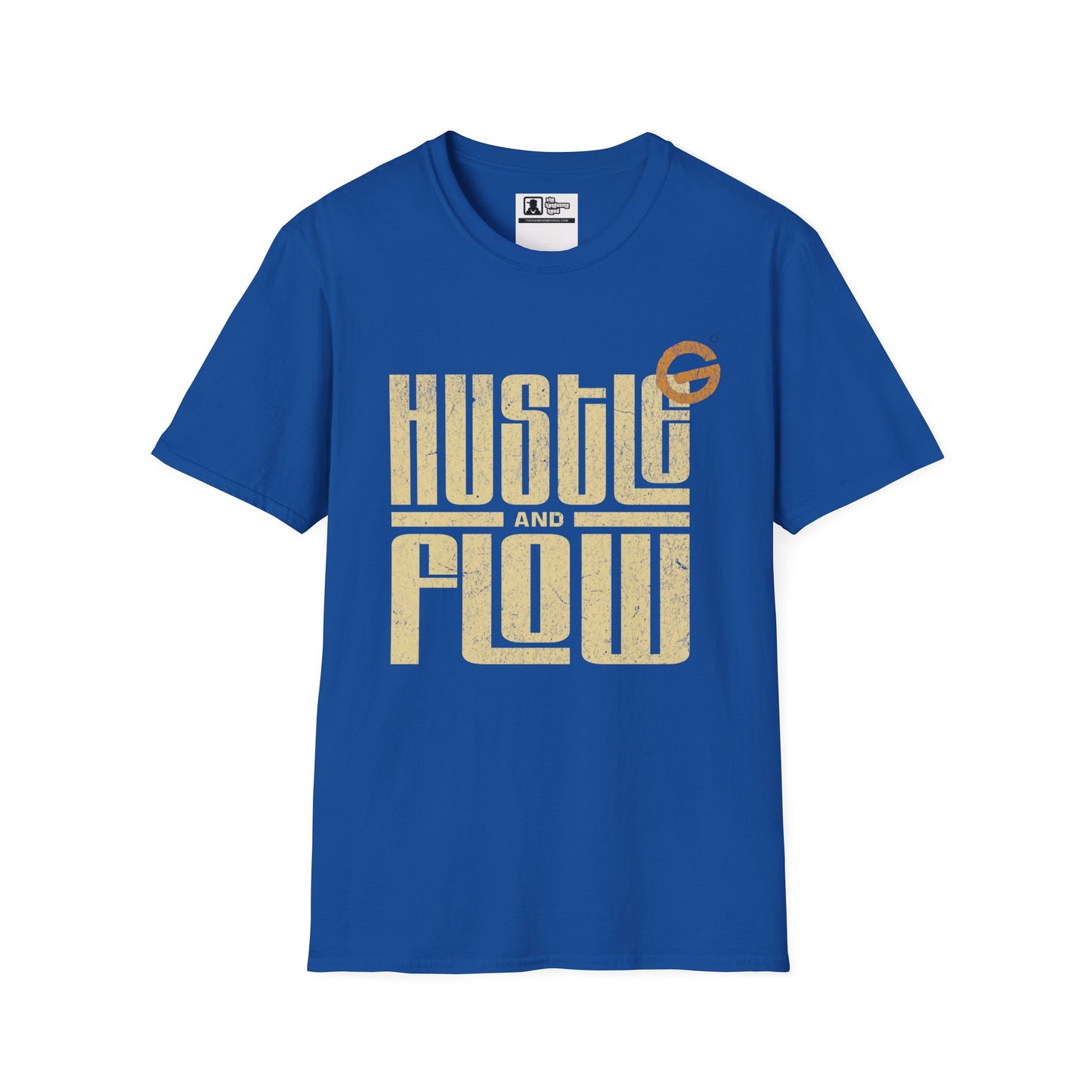 Hustle Flow Retro Gold Tee