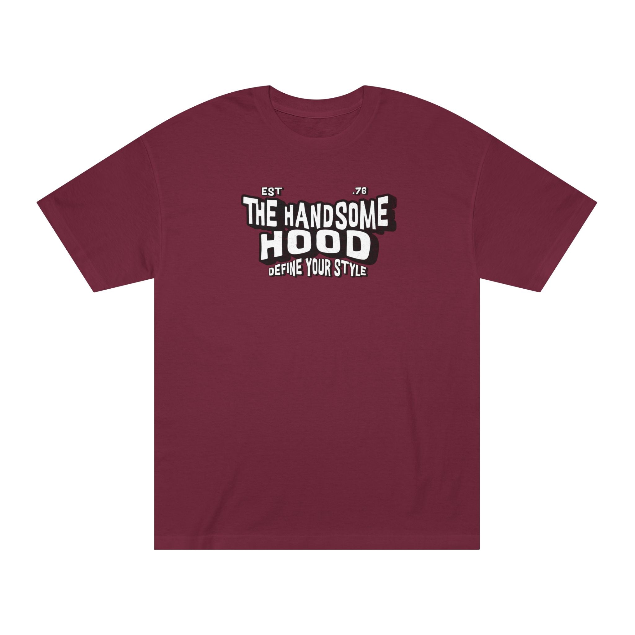 Graphic Tee — "The Handsome Hood" Retro Logo