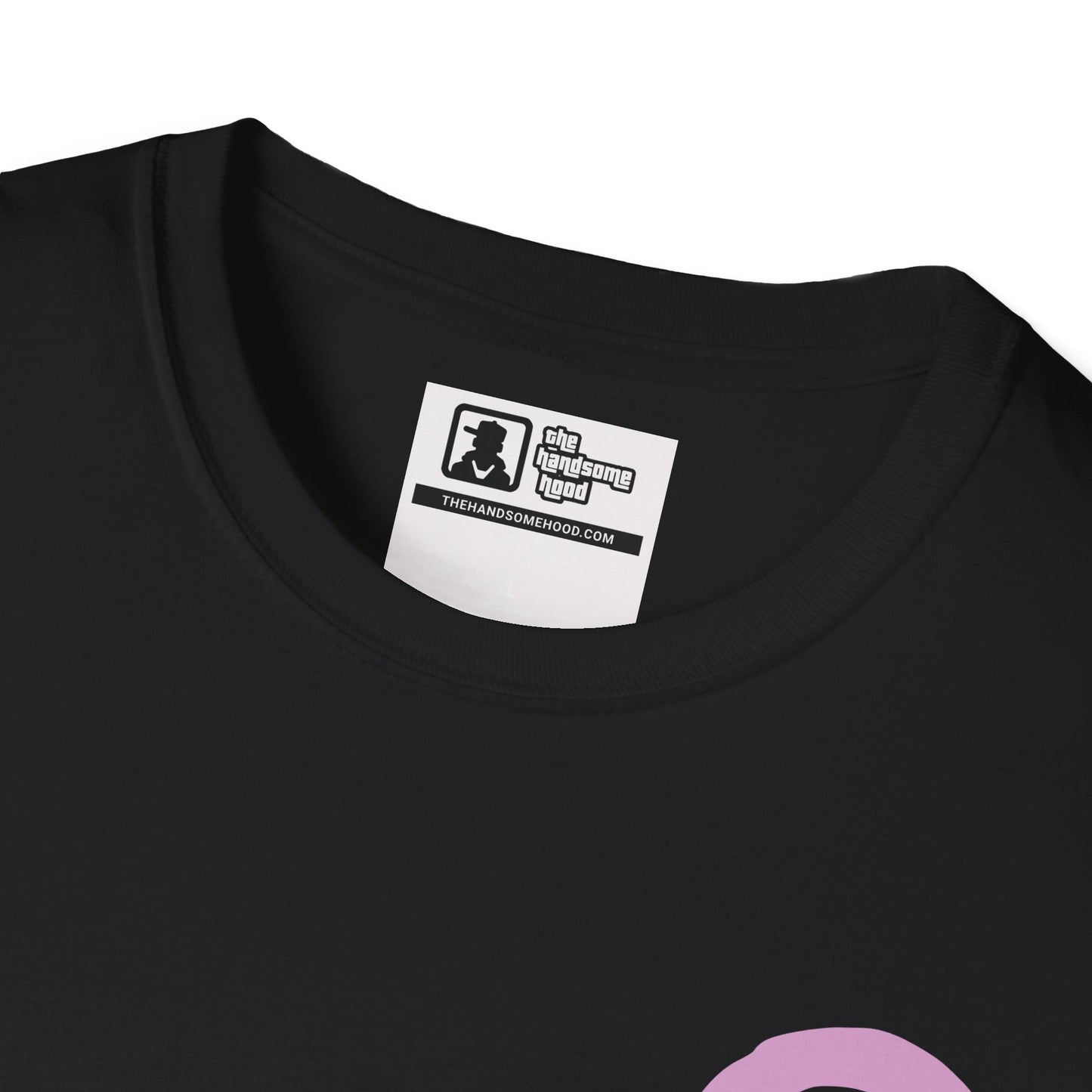 T-Shirt — Minimal Pink 'G' Logo Tee