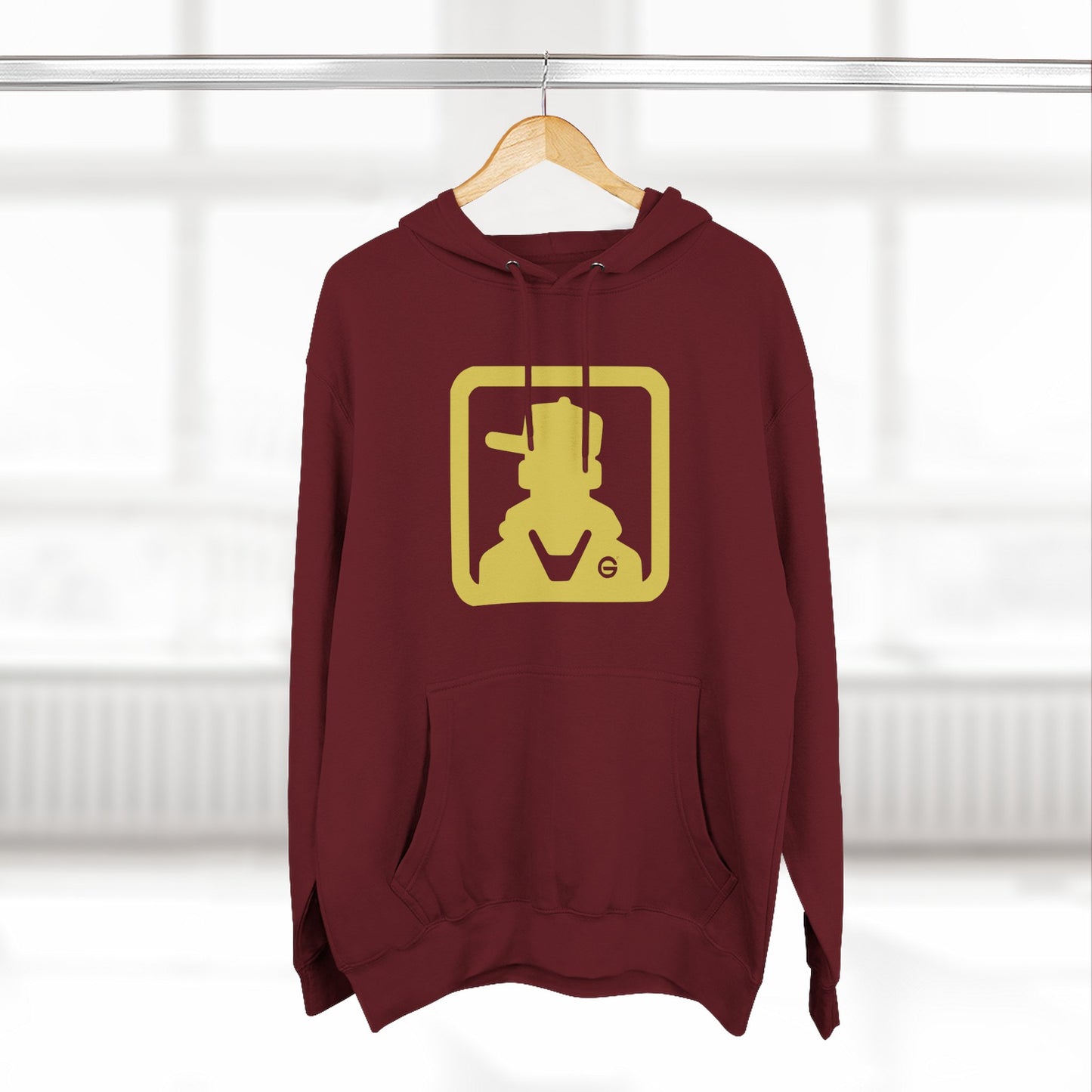 Gold Cowboy Western Hoodie Pullover