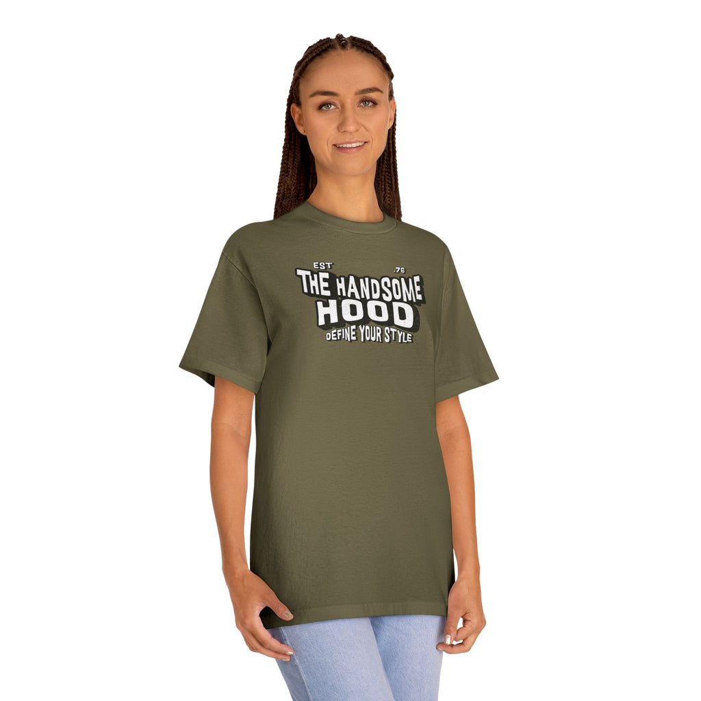 Graphic Tee — "The Handsome Hood" Retro Logo
