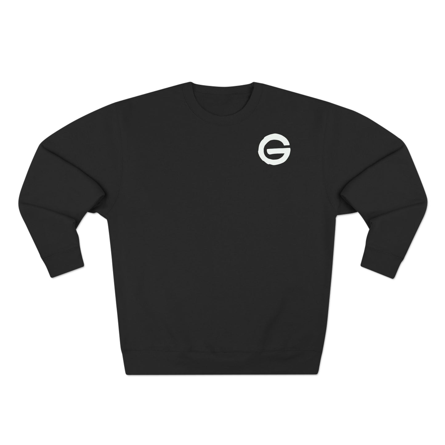 Skeleton Skate Crewneck Sweatshirt — "Fall Seven Ride Eight" Graphic