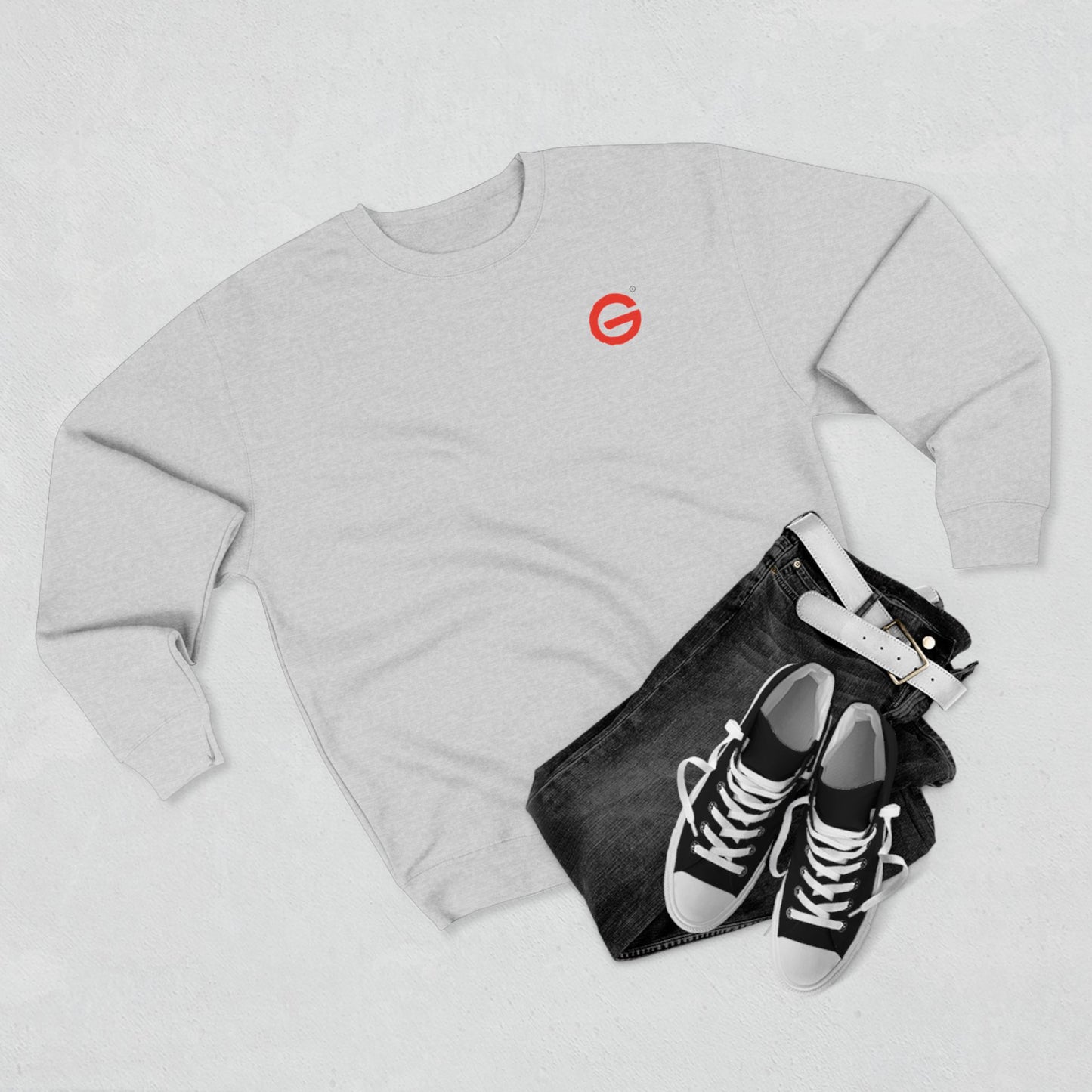 GRMZ Playing Card Skull Crewneck