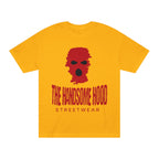 The Handsome Hood Streetwear Tee — Red Balaclava Graphic T-Shirt