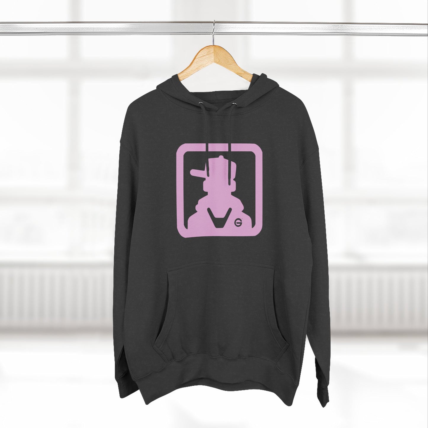 Pastel Pink Cat Hoodie