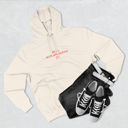 Red Brushstroke G Logo Hoodie