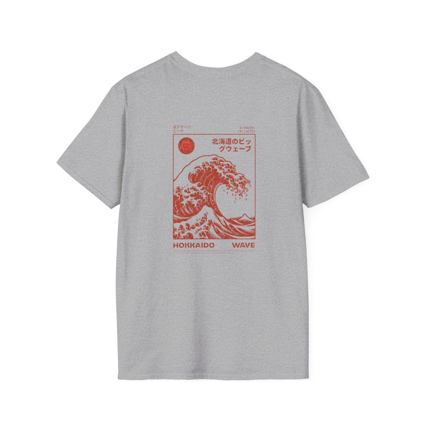 Hokkaido Japanese Wave Graphic Tee
