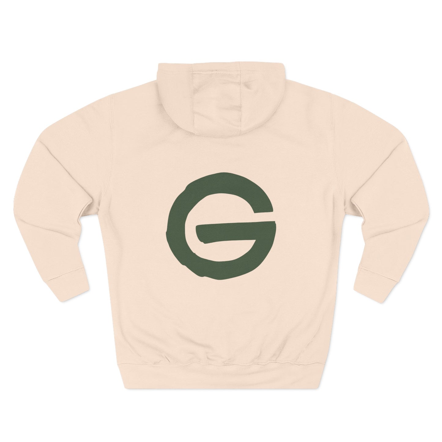 Minimalist Green 'G' Logo Hoodie