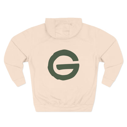 Minimalist Green 'G' Logo Hoodie