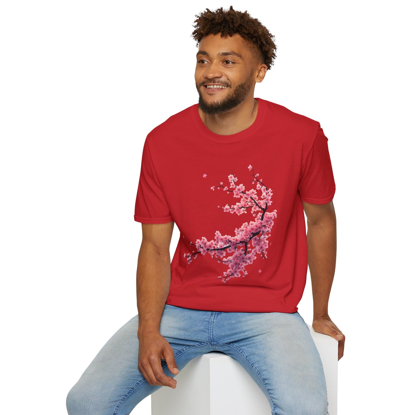 Cherry Blossom Tee — Pink Sakura Floral T-Shirt