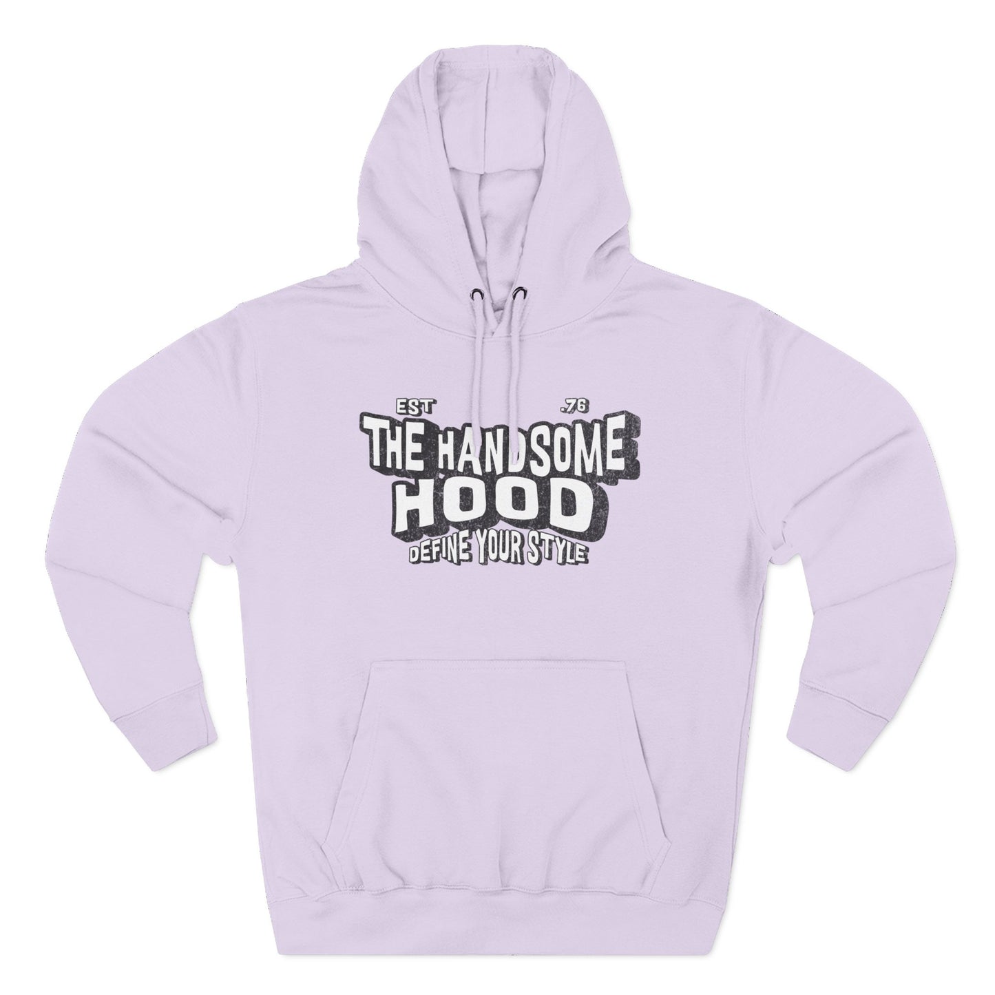 Handsome Hood Retro Script Hoodie