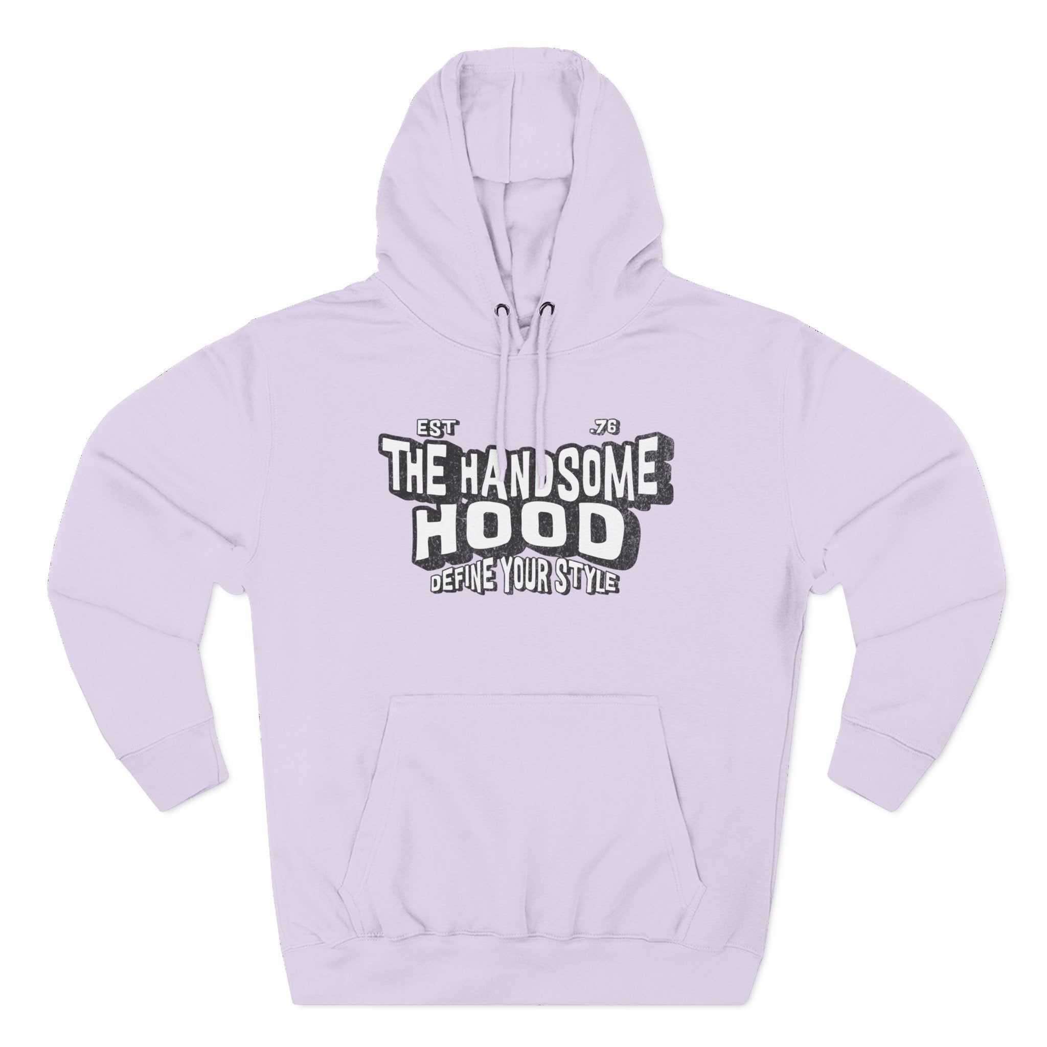 The Handsome Hood Hoodie – Retro Script Graphic Pullover