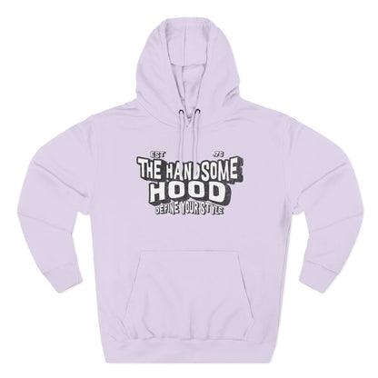 Handsome Hood Retro Script Hoodie