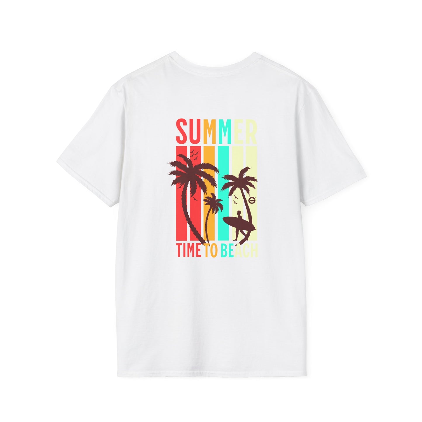 Retro Palm Surf Tee