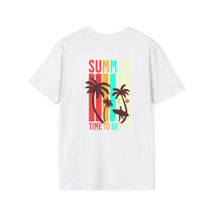 Retro Palm Surf Tee