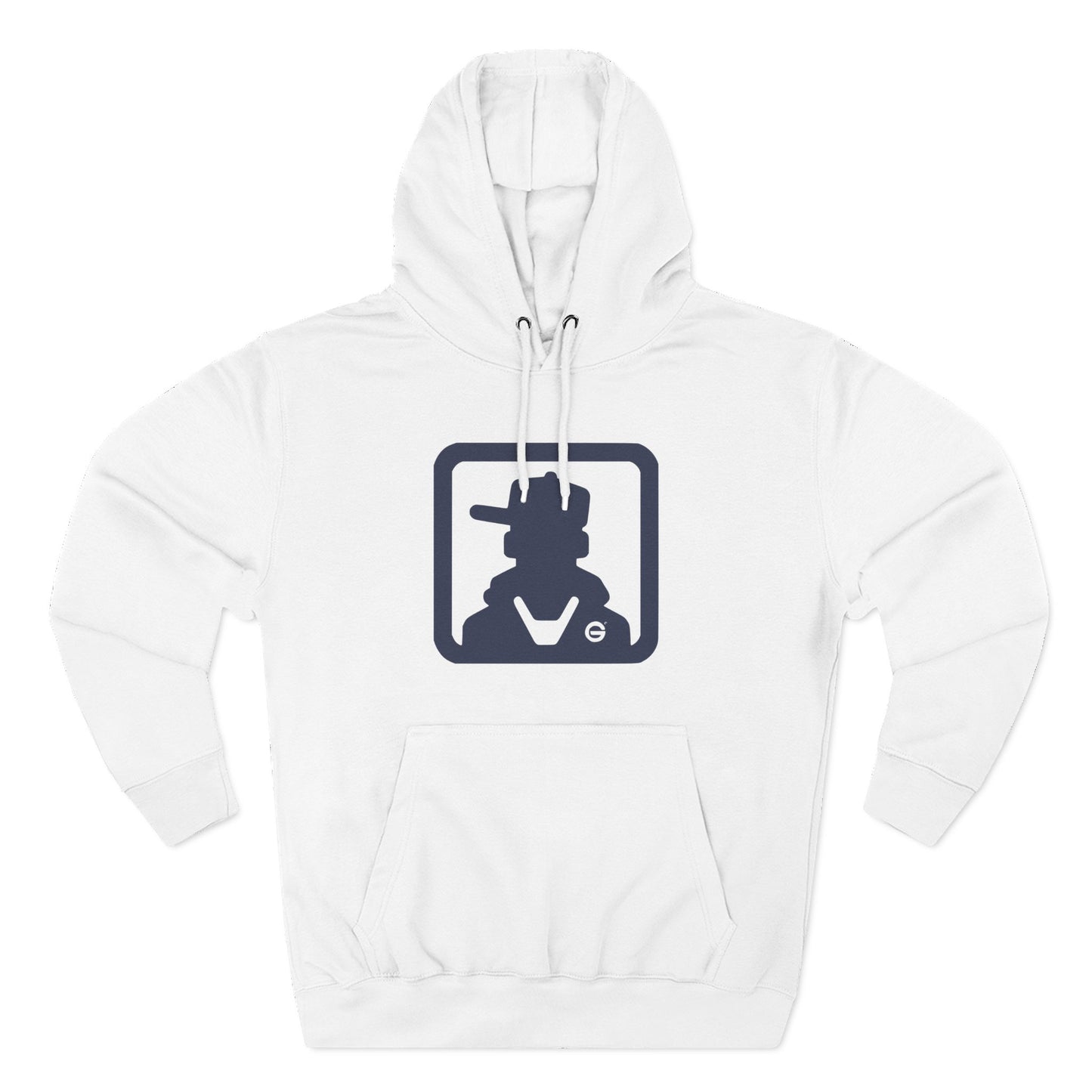 Minimalist Cowboy Silhouette Hoodie — Western Graphic Pullover