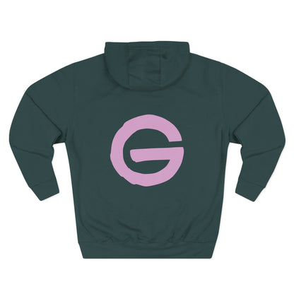 Minimalist Pink G Logo Hoodie