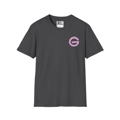 T-Shirt — Minimal Pink 'G' Logo Tee