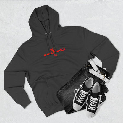 Red Brushstroke G Logo Hoodie