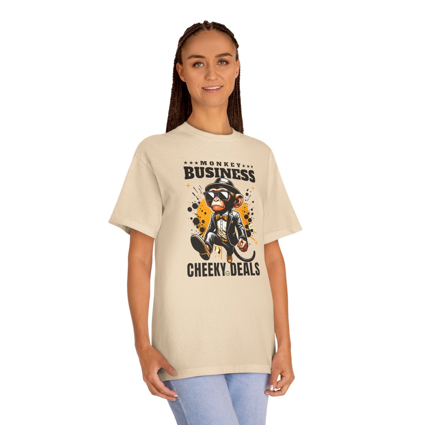 Monkey Business Cheeky Deals Tee