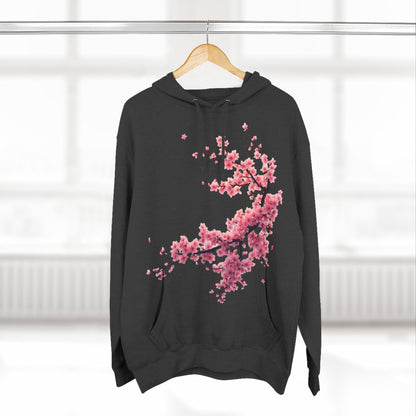 Three-Panel Fleece Hoodie