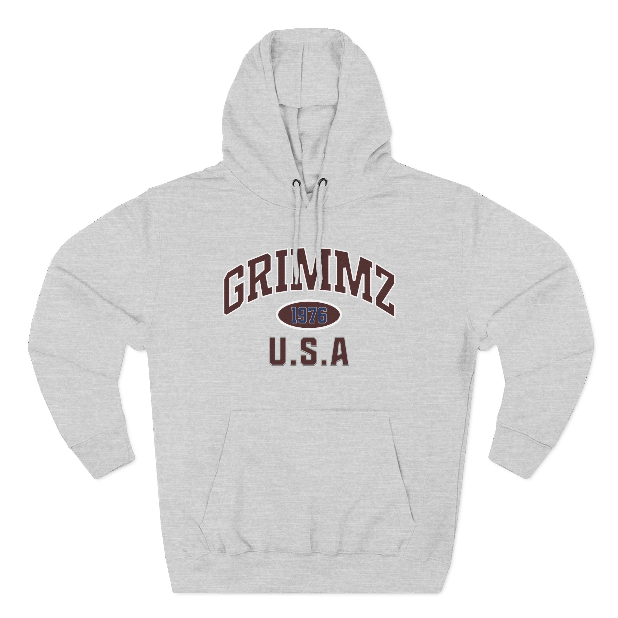 Grimmz U.S.A. Classic Fleece Hoodie