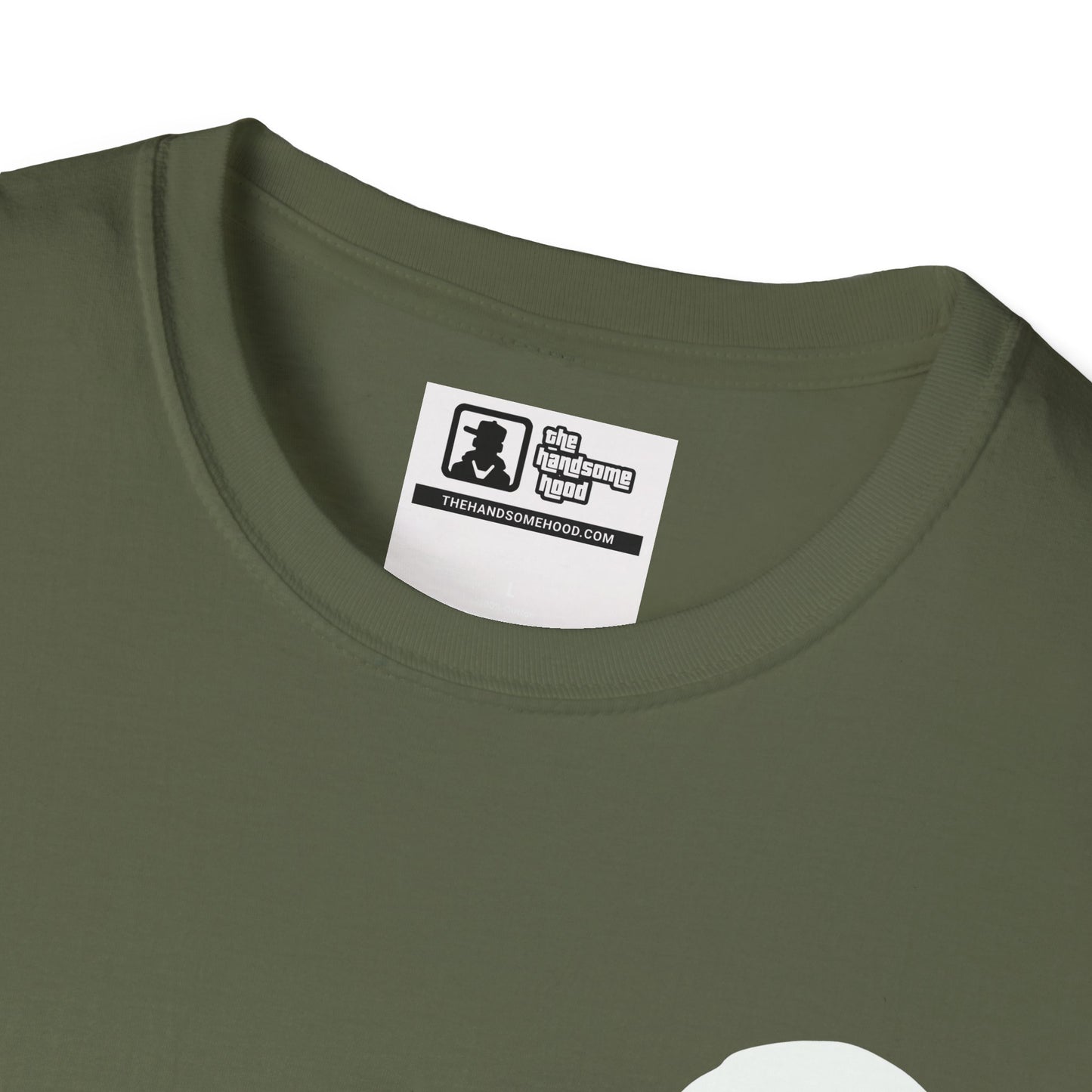 Plain White T-Shirt Minimal Crew Neck Tee