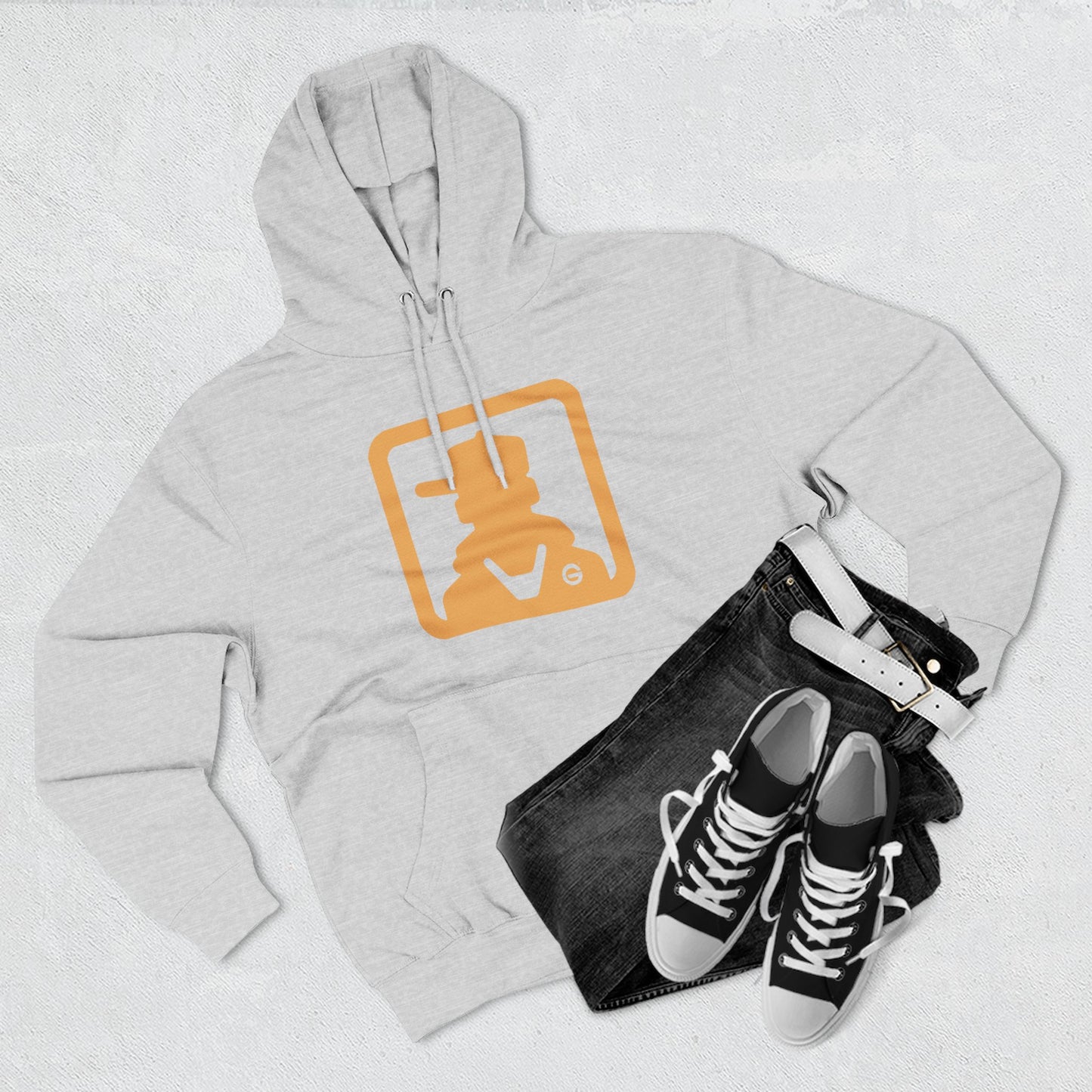 Western Cowboy Silhouette Hoodie