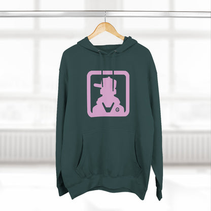 Pastel Pink Cat Hoodie