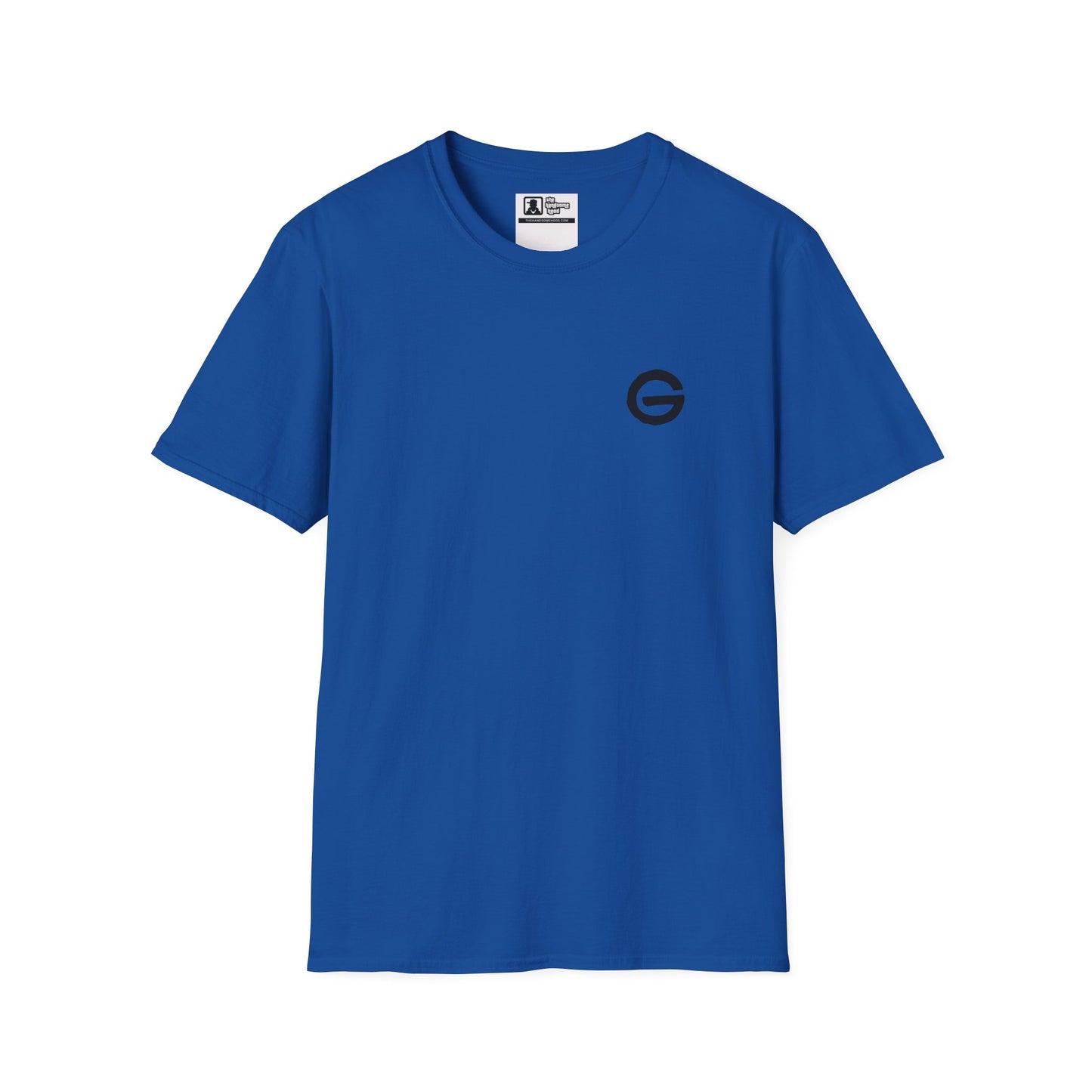 Minimal Monochrome Silhouette Logo Tee