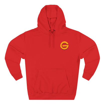 Weirdo Graphic Hoodie — Retro Skate Cartoon Fleece Pullover
