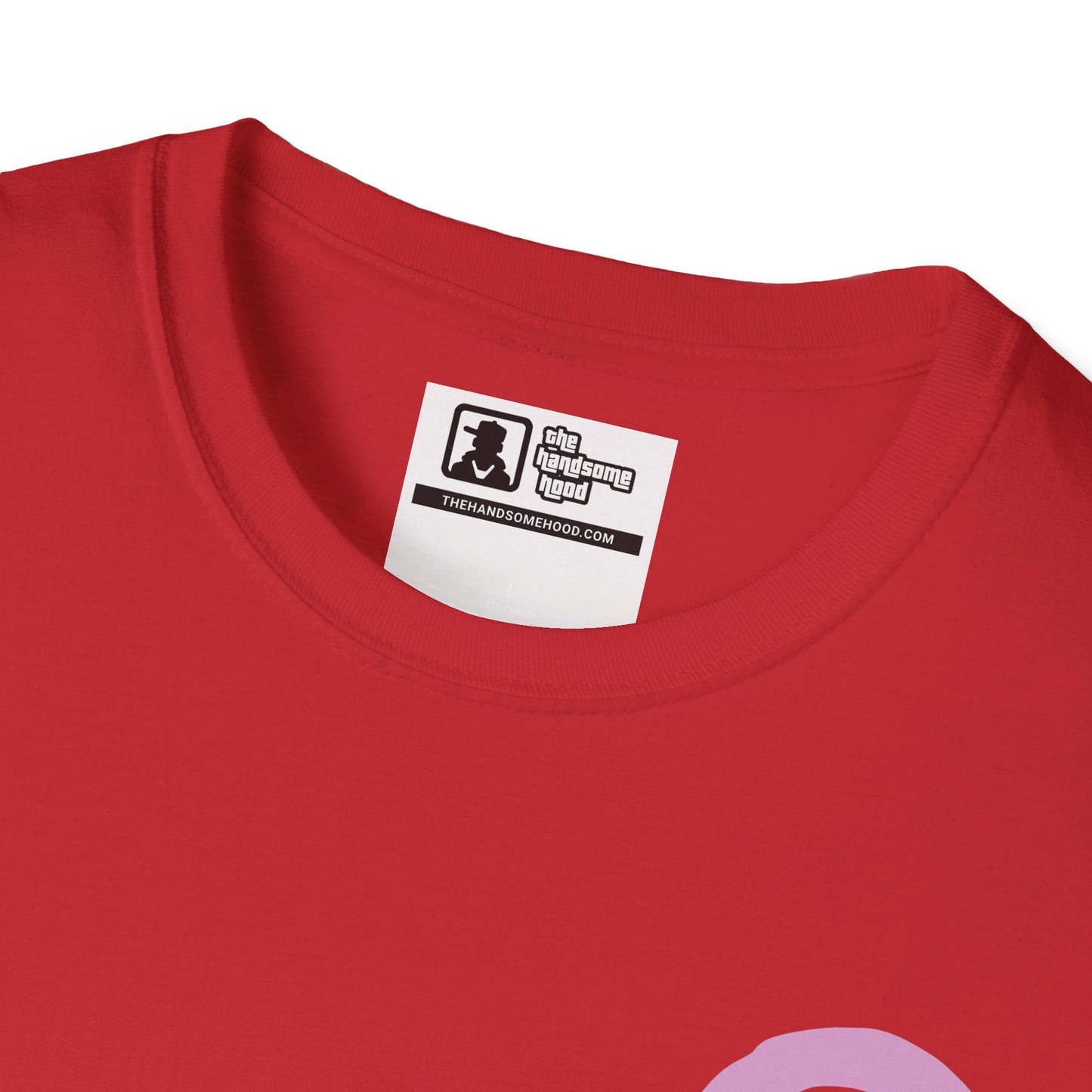 T-Shirt — Minimal Pink 'G' Logo Tee
