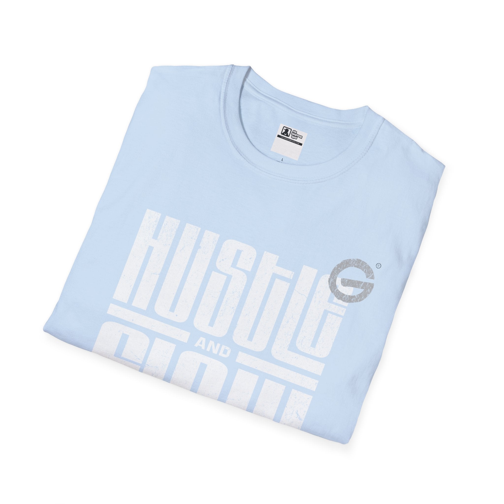 Hustle and Flow T-Shirt — Motivational Graphic Tee for Creatives & Entrepreneurs