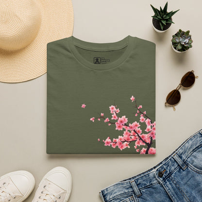 Cherry Blossom T-Shirt — Pink Sakura Floral Tee