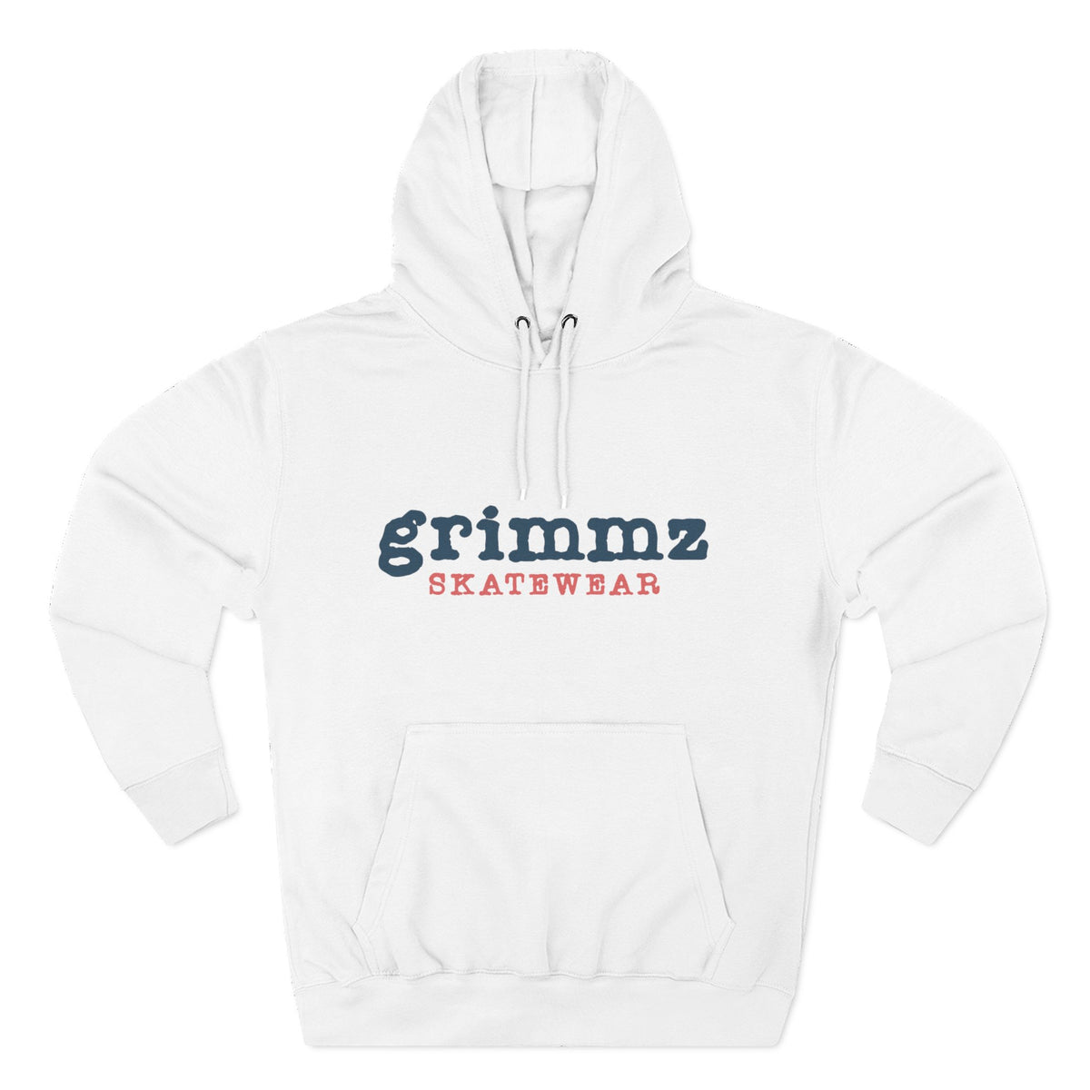 Grimmz Skatewear Fleece Hoodie — Vintage Skate Logo Pullover