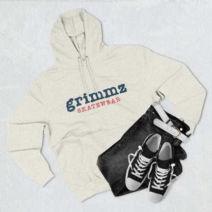 Grimmz Skatewear Fleece Hoodie — Vintage Skate Logo Pullover