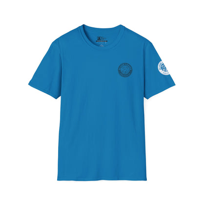 Glade Laksen Kvalitetsfisk T-Shirt — Vintage Salmon Fishing Tee