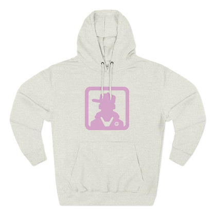 Pastel Pink Cat Hoodie
