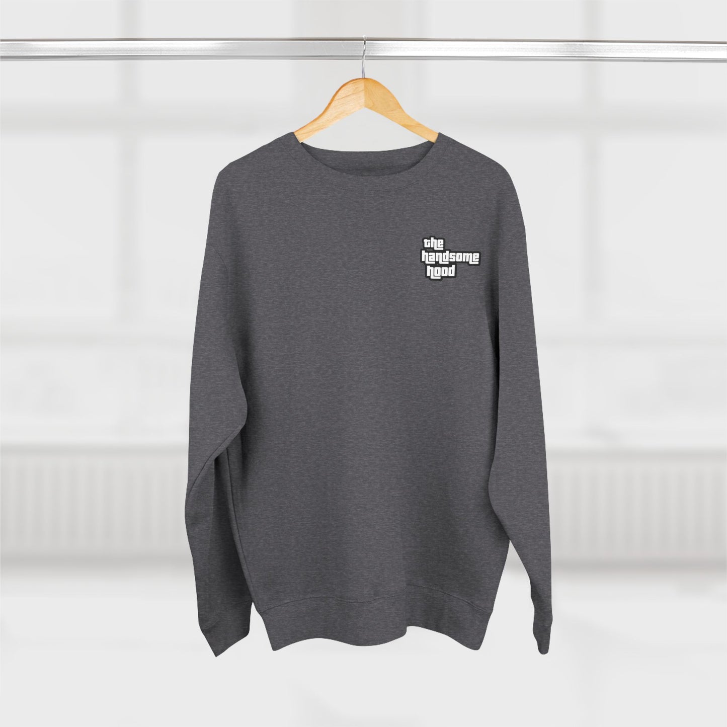 Retro Orange 'G' Graphic Crewneck Sweatshirt
