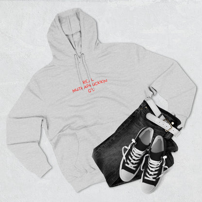 Red Brushstroke G Logo Hoodie
