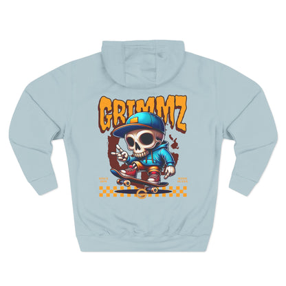 Weirdo Graphic Hoodie — Retro Skate Cartoon Fleece Pullover