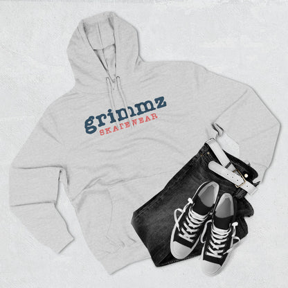 Grimmz Skatewear Fleece Hoodie — Vintage Skate Logo Pullover