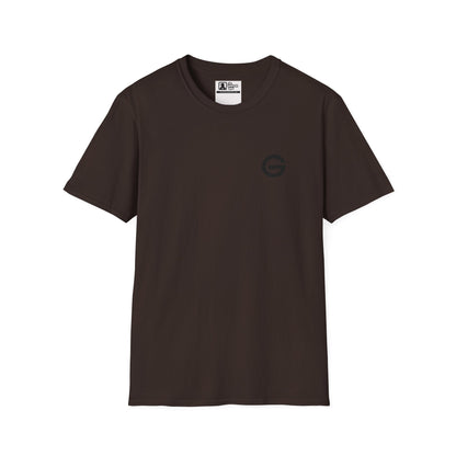 Minimal Monochrome Silhouette Logo Tee