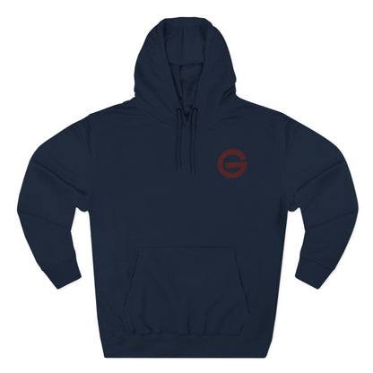 Minimalist 'G' Logo Hoodie Three-Panel