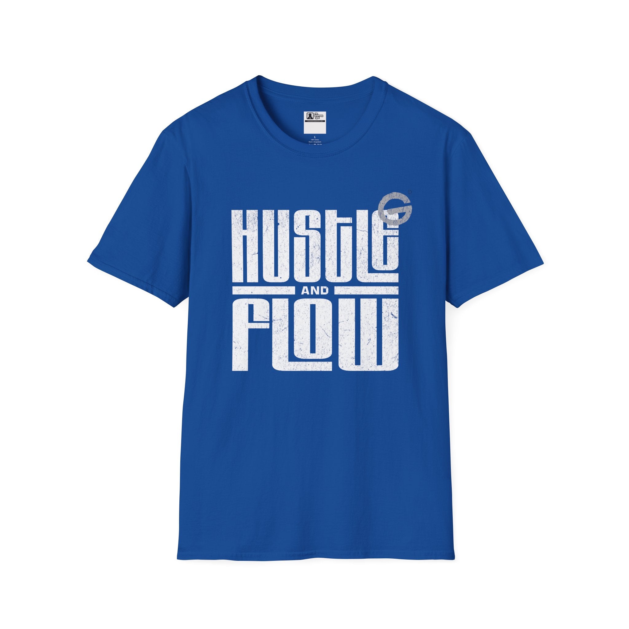 Hustle and Flow T-Shirt — Motivational Graphic Tee for Creatives & Entrepreneurs