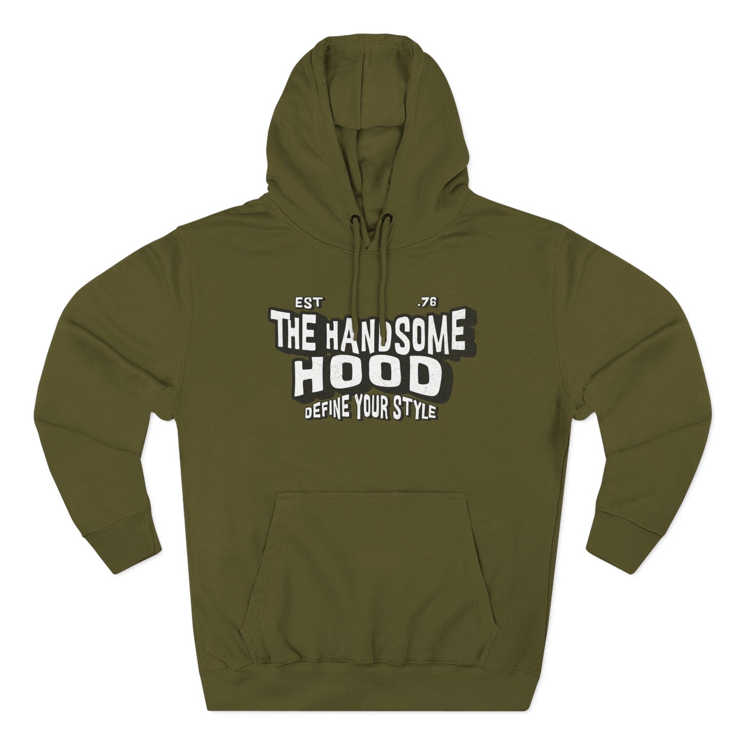 Handsome Hood Retro Script Hoodie