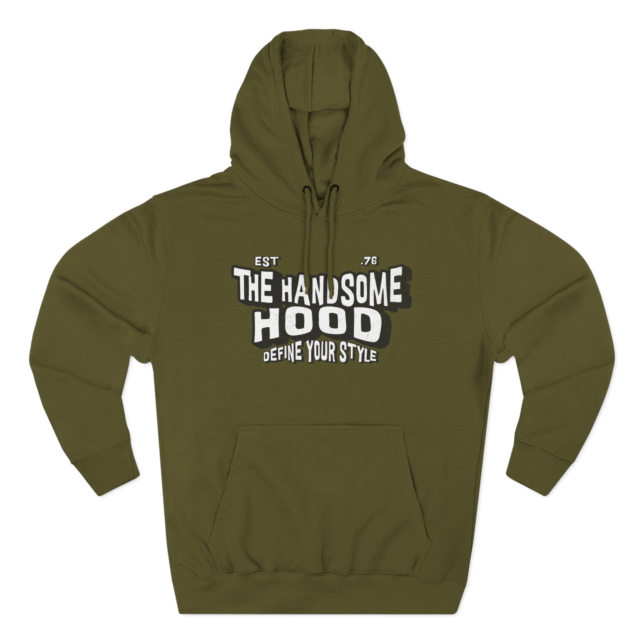 The Handsome Hood Hoodie – Retro Script Graphic Pullover