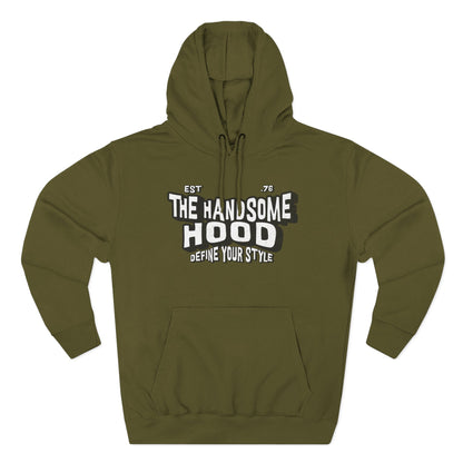 Handsome Hood Retro Script Hoodie