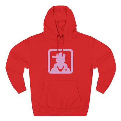 Pastel Pink Cat Hoodie